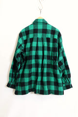 NANGA/BUFFALO CHECK W PK SHIRT  - Green
