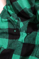 NANGA/BUFFALO CHECK W PK SHIRT  - Green