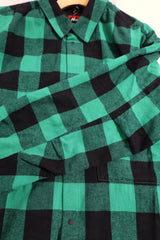 NANGA/BUFFALO CHECK W PK SHIRT  - Green