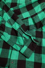 NANGA/BUFFALO CHECK W PK SHIRT  - Green