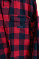 NANGA/BUFFALO CHECK W PK SHIRT  - Red