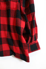NANGA/BUFFALO CHECK W PK SHIRT  - Red
