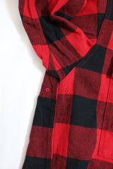 NANGA/BUFFALO CHECK W PK SHIRT  - Red