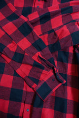 NANGA/BUFFALO CHECK W PK SHIRT  - Red