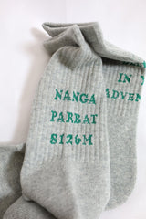 NANGA/NANGA PARBAT COLOR SOCKS - H.Gray