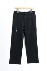 TODAY edition /TC TWILL WORK TROUSERS - Black