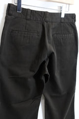 TODAY edition /TC TWILL WORK TROUSERS - Brown