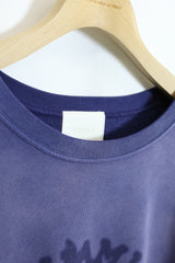 TODAY edition / PATCH MARK SWEATSHIRT - Navy