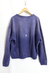 TODAY edition / PATCH MARK SWEATSHIRT - Navy