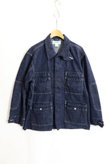 SASSAFRAS /OVERGROWN FATIGUE JACKET-11.5oz DENIM　SF262375