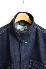 SASSAFRAS /OVERGROWN FATIGUE JACKET-11.5oz DENIM　SF262375