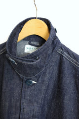 SASSAFRAS /OVERGROWN FATIGUE JACKET-11.5oz DENIM　SF262375