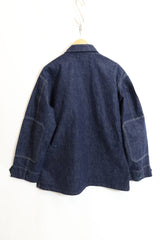 SASSAFRAS /OVERGROWN FATIGUE JACKET-11.5oz DENIM　SF262375