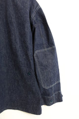 SASSAFRAS /OVERGROWN FATIGUE JACKET-11.5oz DENIM　SF262375