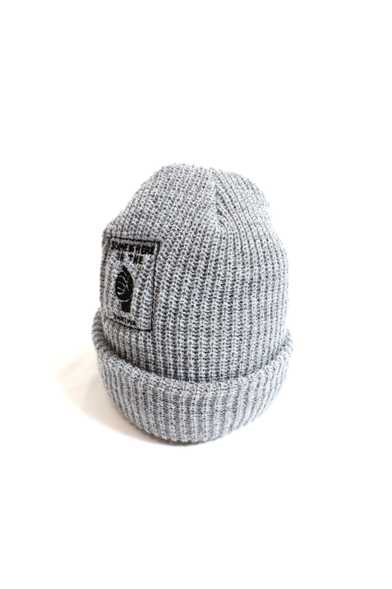 TANIMA / Somewhere Knit Cap design by cover (刺繍Ver.) - Gray