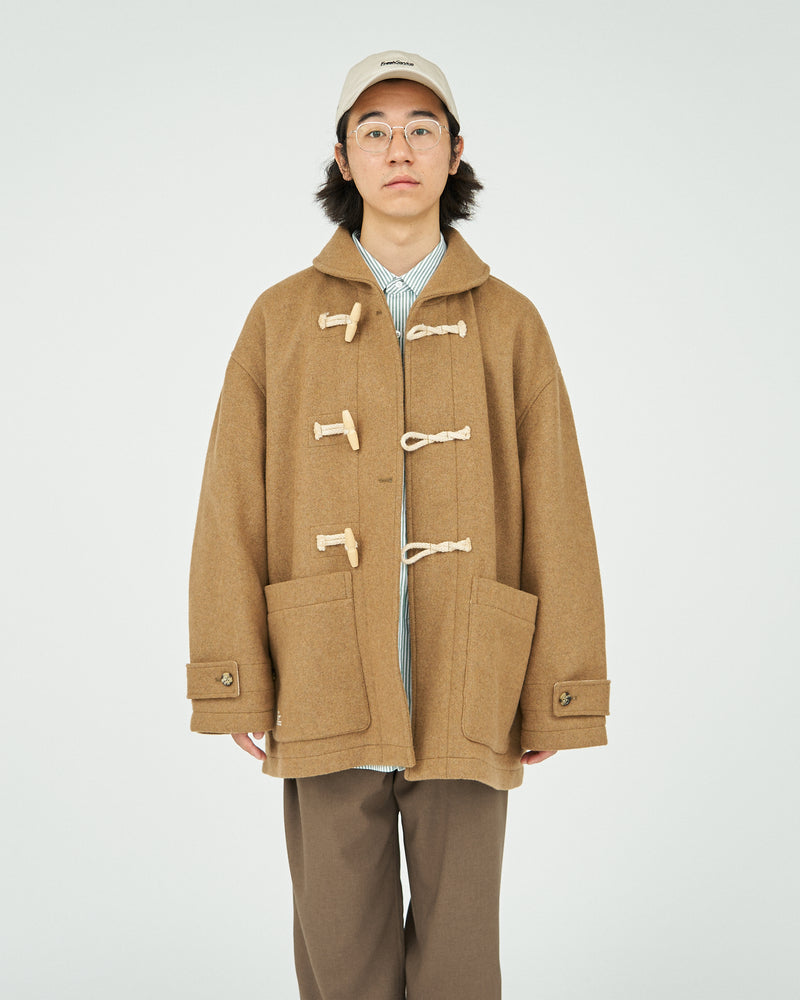 Fresh Service / MELTON DUFFLE COAT - COYOTE