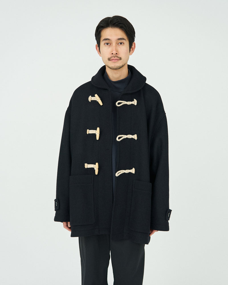 Fresh Service / MELTON DUFFLE COAT - NAVY