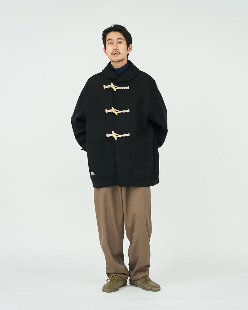 Fresh Service / MELTON DUFFLE COAT - NAVY