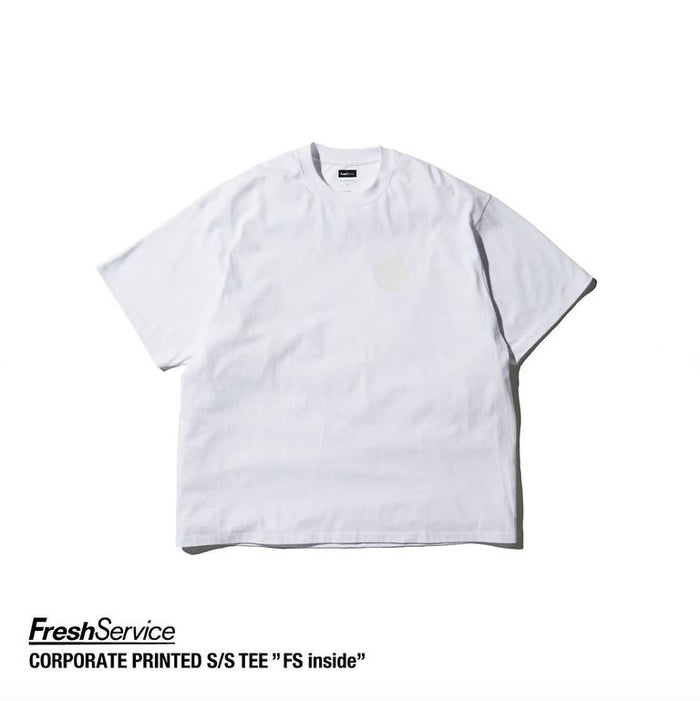 トップス FreshService FS inside S/S TEE Fresh Service / CORPORATE PRINTED S/S TEE 