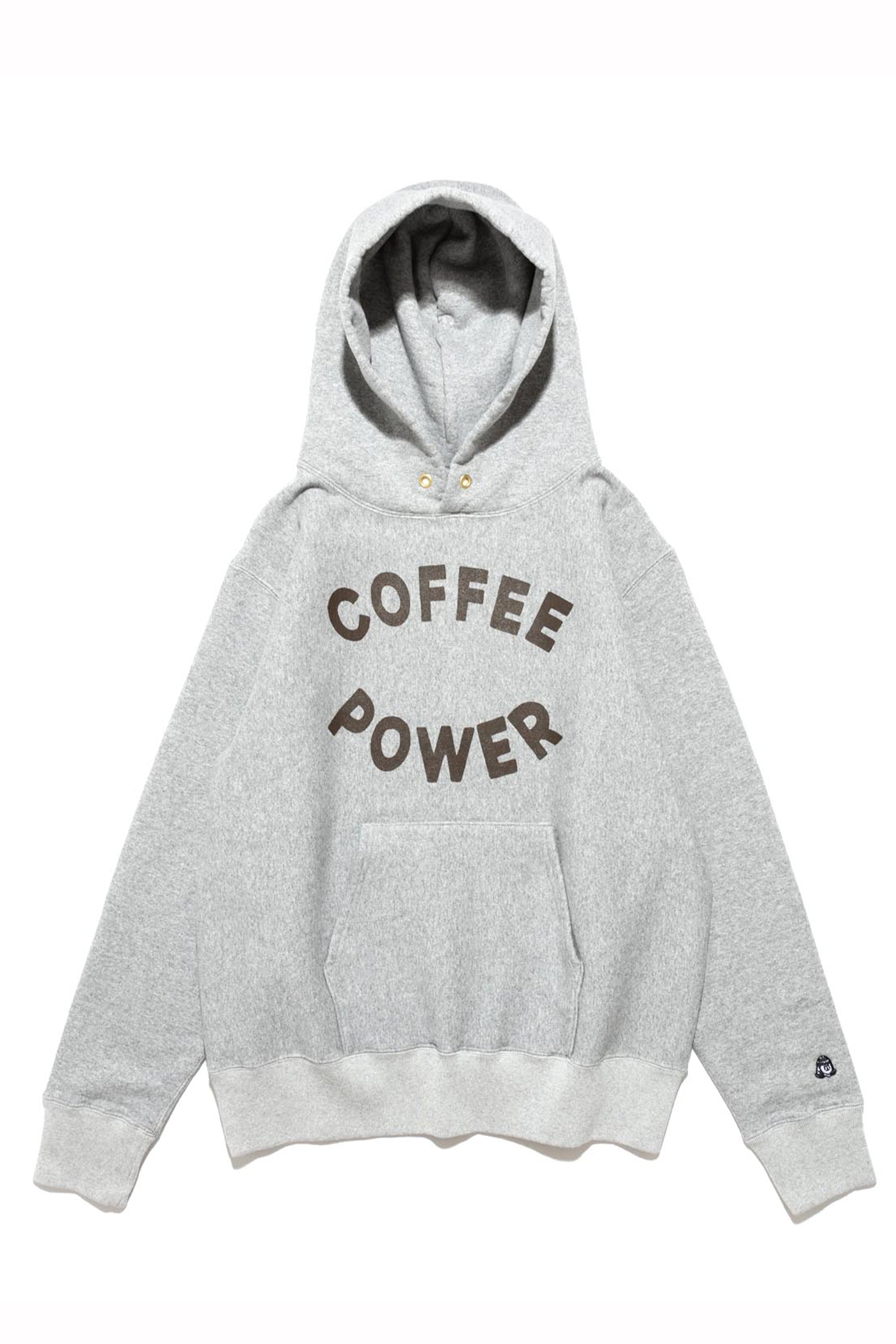 FUJI RECORDS / COFFEE POWER HOODIE designed by Yunosuke Heath