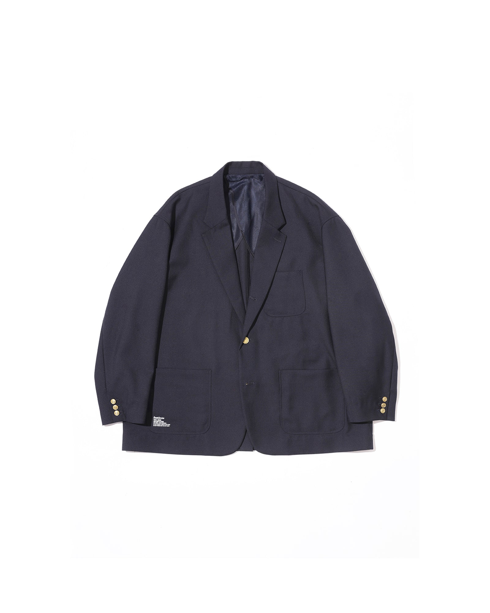 Fresh Service / WOOL SERGE COLLEGE BLAZER – redtriangle