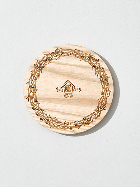 Mountain Research / Wood Lid (for 1/2 Pt.)